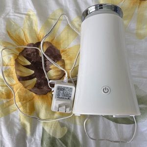 White essential oil diffuser.